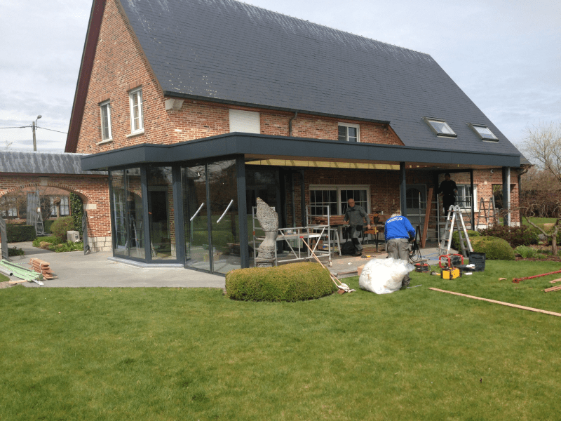 Herstellingen veranda