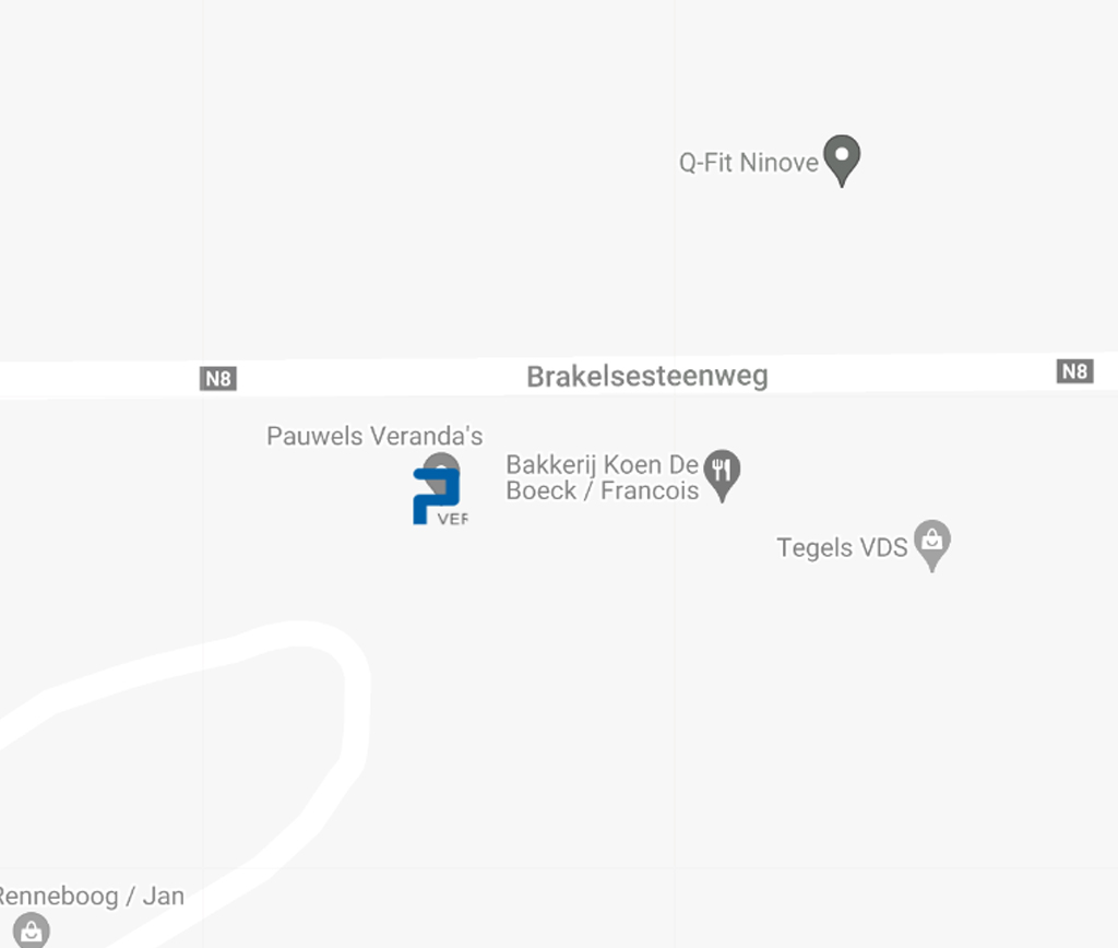 pauwels showroom ninove google maps